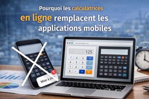 Pourquoi les calculatrices en ligne remplacent les applications mobiles